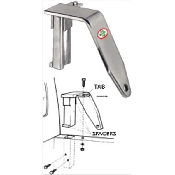 Brophy BROPHY TDBP Camper Tie Downs; Zinc; Set of 4 B6L-TDBP - main